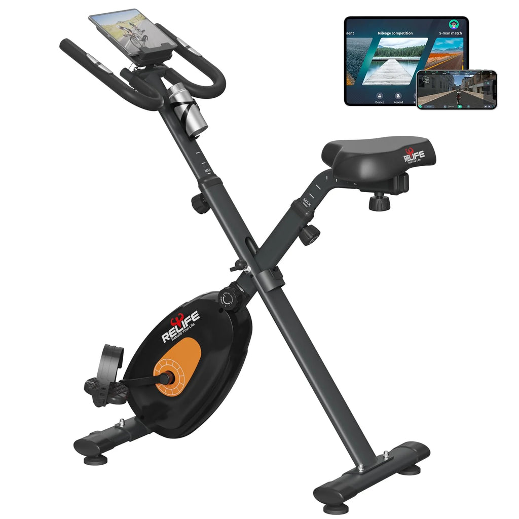 Upright Foldable Stationary Bike X617