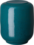 Lagoon Speckle Glaze Garden Stool F115117