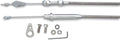 Polished Kickdown Cable for Ford C-4 Transmission R1286