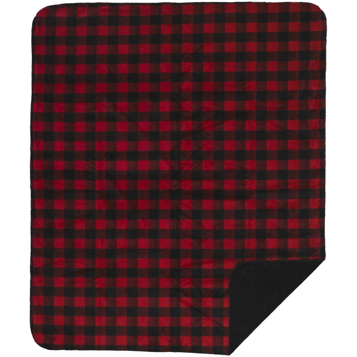 Black Double-Sided Throw G239292