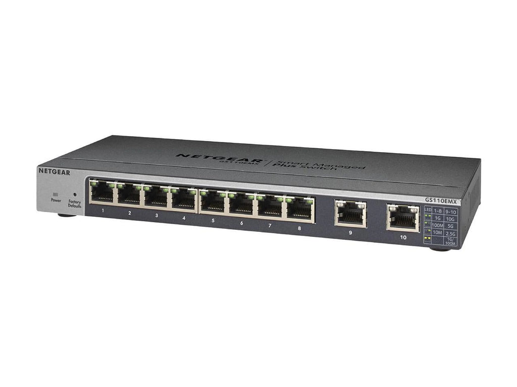 10-Port Gigabit 10G Ethernet Smart Managed Switch W414672