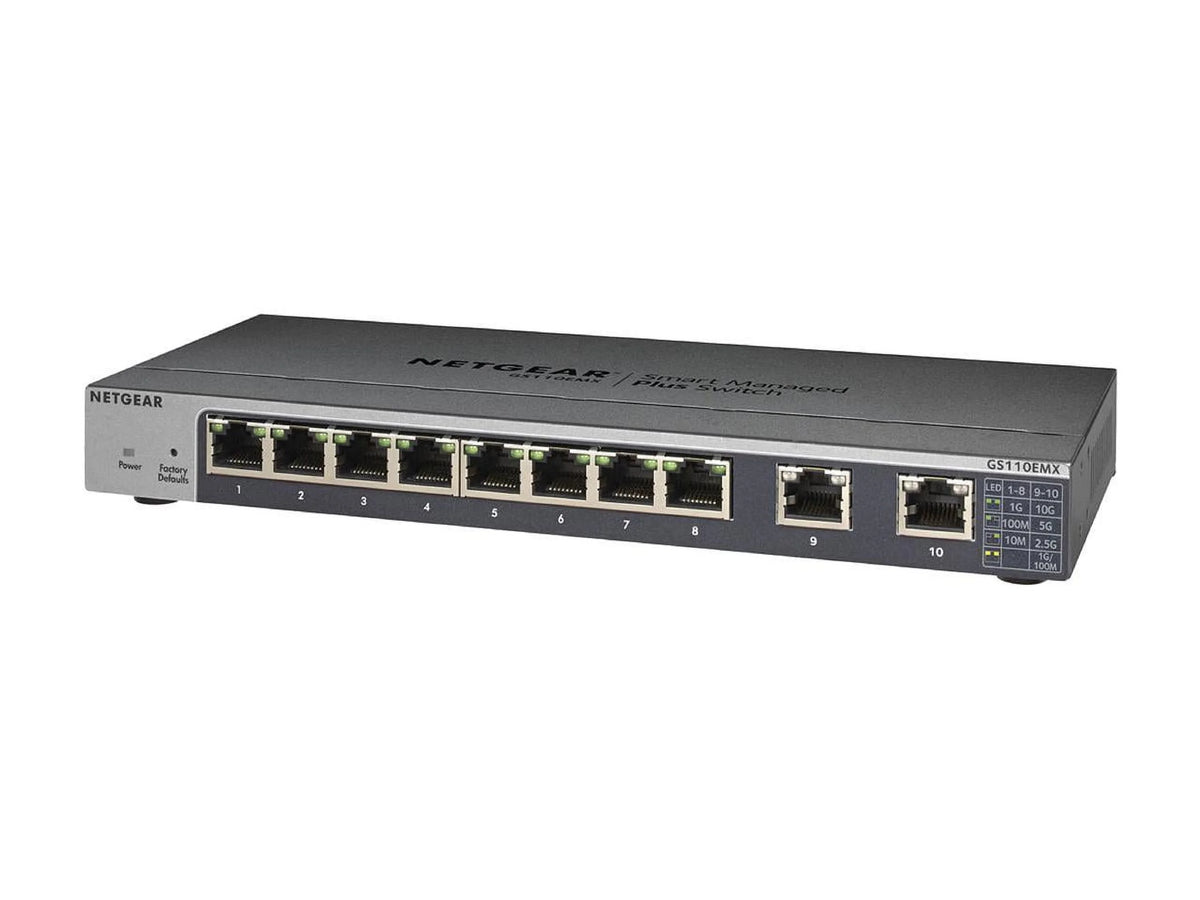 10-Port Gigabit 10G Ethernet Smart Managed Switch W414672