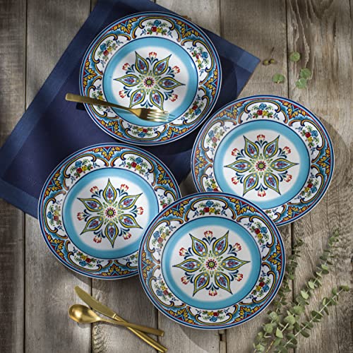 16 Piece Dinnerware Set, Service for 4, Multicolor Z805571