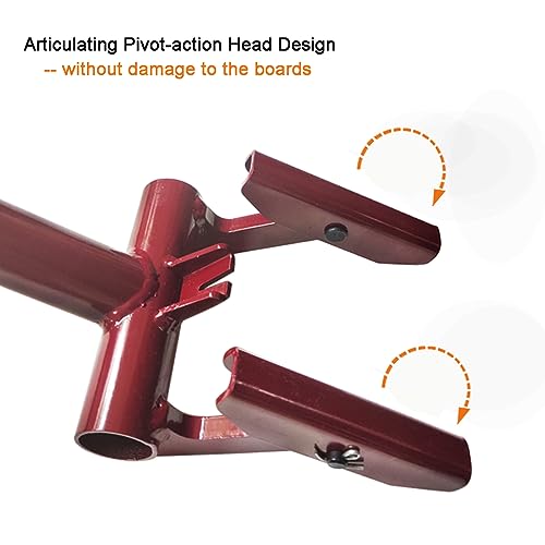 Pallet Buster Tool Articulating Pivot-Action Head Deck Board Removal Tool Pry Bar Puller S4135
