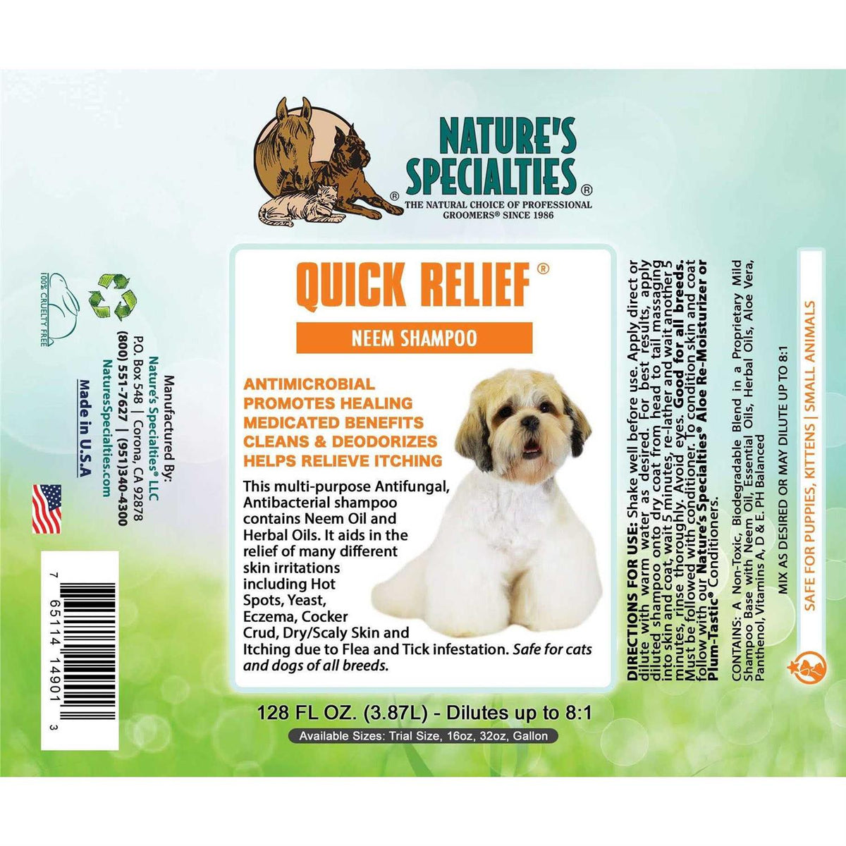 Neem Shampoo for Pets S553