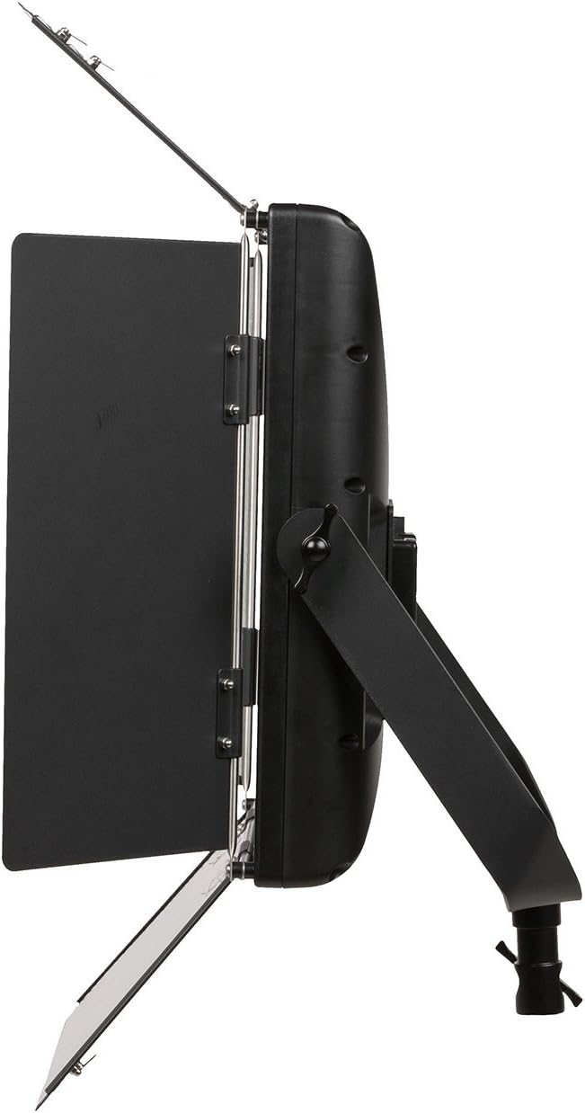 Bi-Color Soft Panel LED Lighting Kit with Barn Doors, Stands and Case I8750