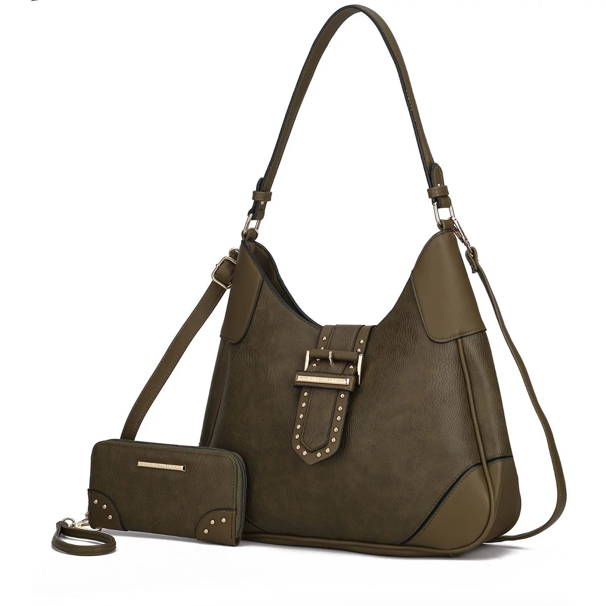 Women's Shoulder Handbag & Matching Wallet 2 Piece Set M188