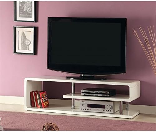 White 55-inch Wood TV Stand M248501