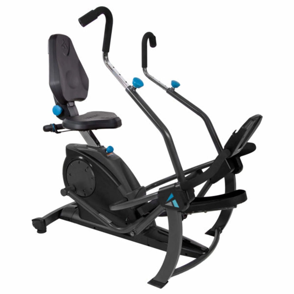 Black Recumbent Cross Trainer and Cardio Elliptical O5848