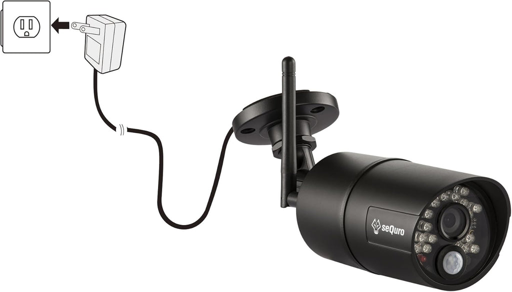Black Weatherproof IP66 Bullet Camera B5906