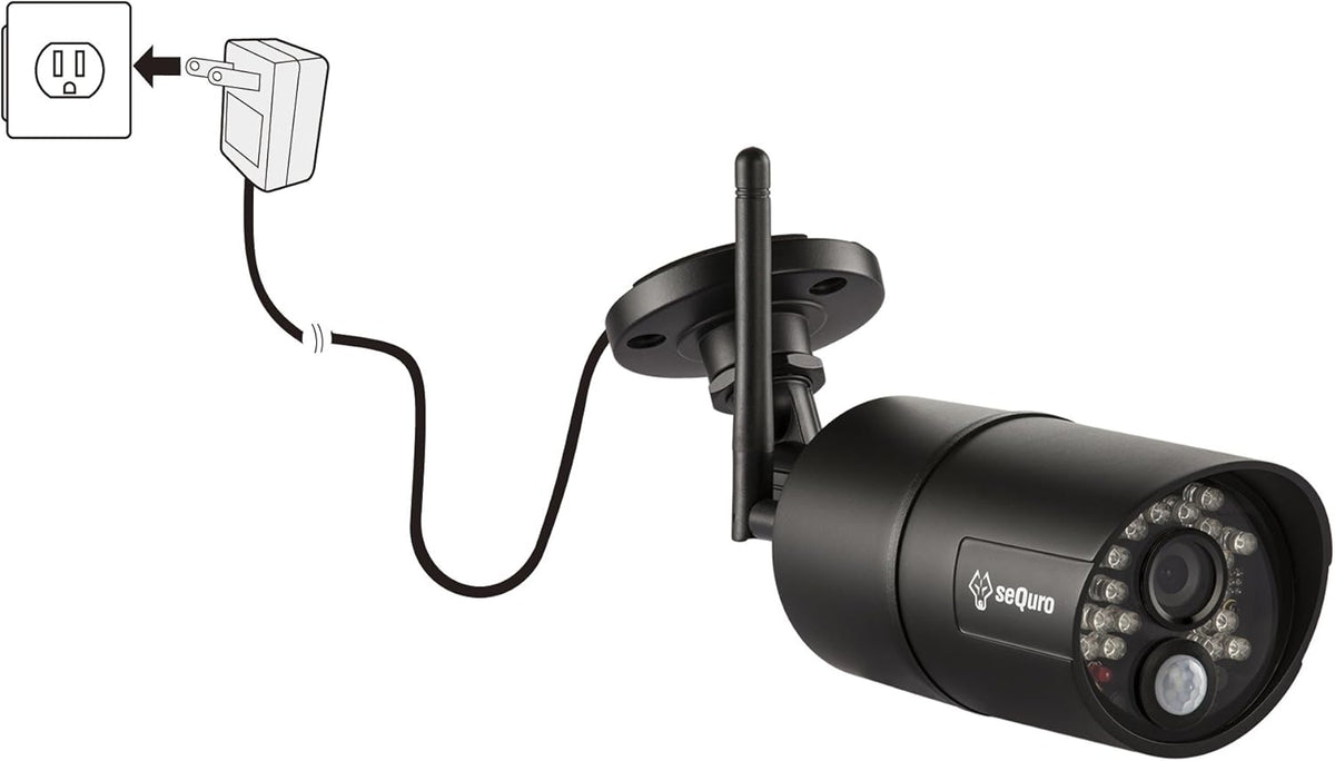 Black Weatherproof IP66 Bullet Camera B5906