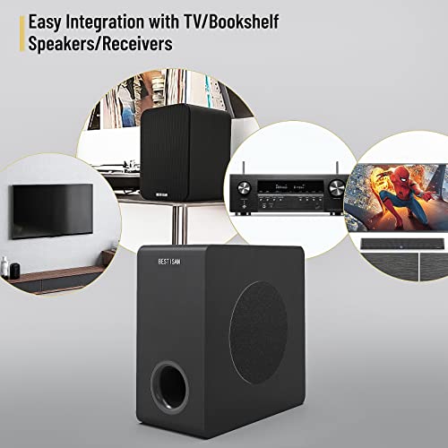 6.5" Active Powered Subwoofer in Black D149226