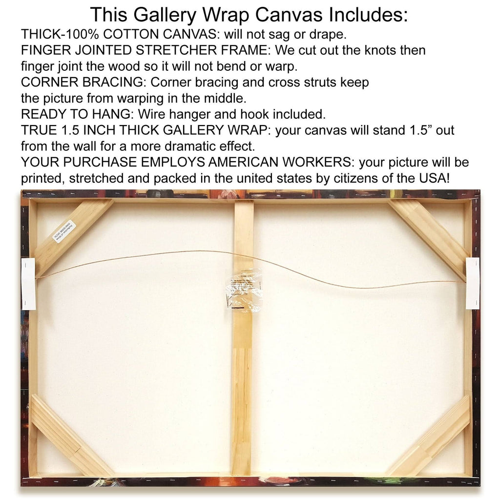 Graphic Art on Wrapped Canvas Q869