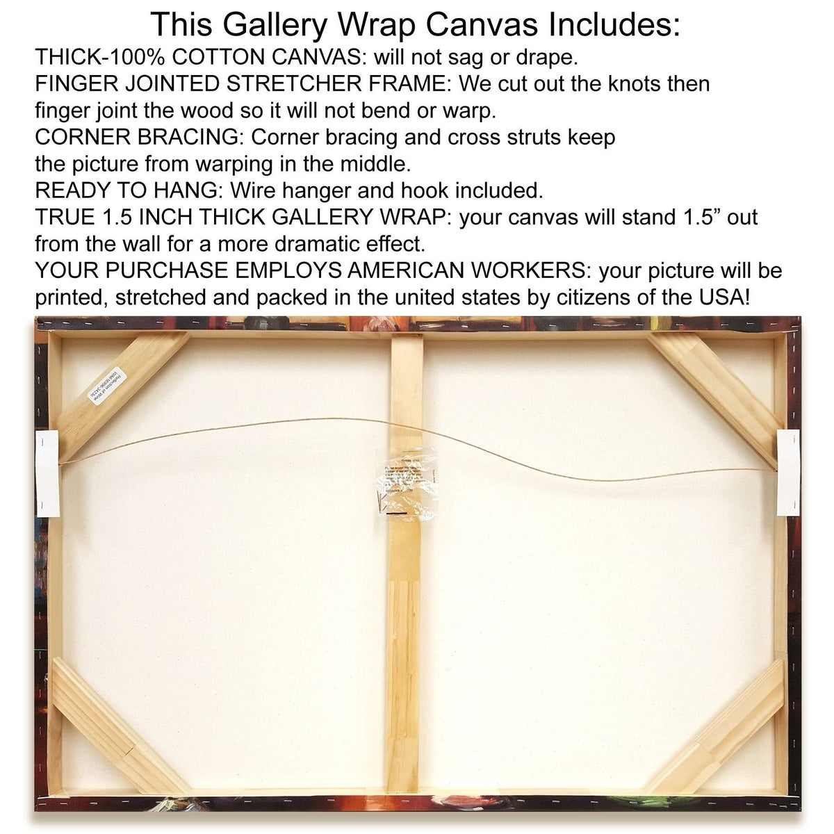 Graphic Art on Wrapped Canvas Q869