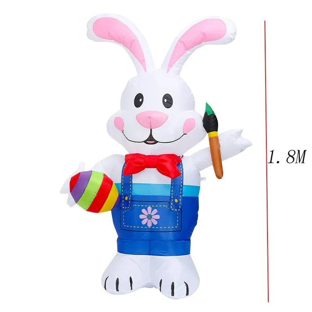 5.9FT Easter Inflatable Bunny with LED O984