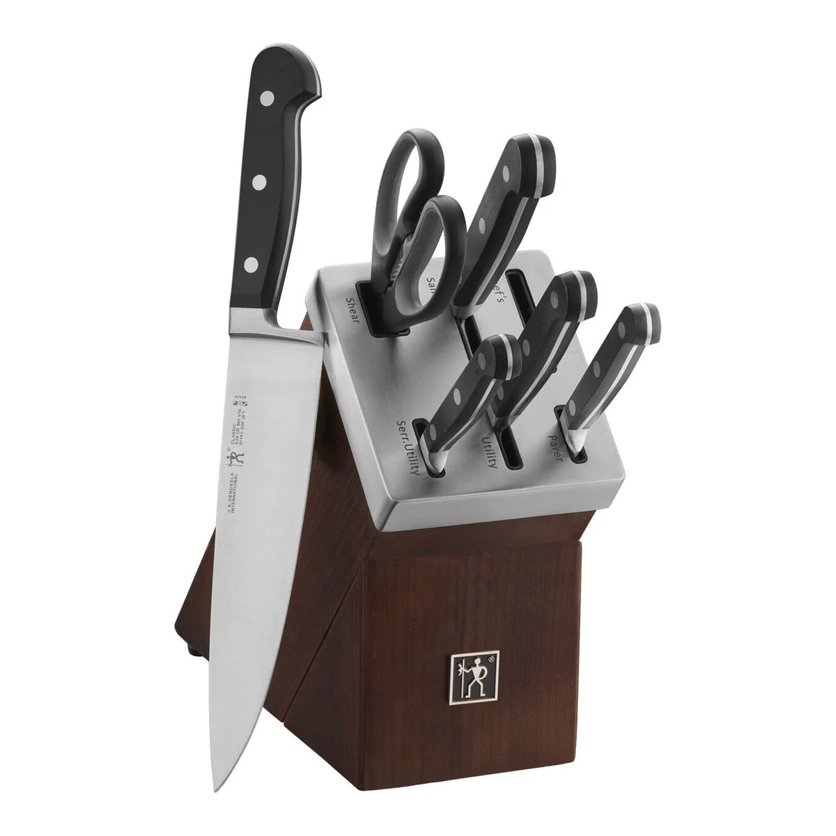 7pc Self-Sharpening Knife Block Set I662446