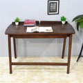 Light Walnut Mango Wood Study Table D20535