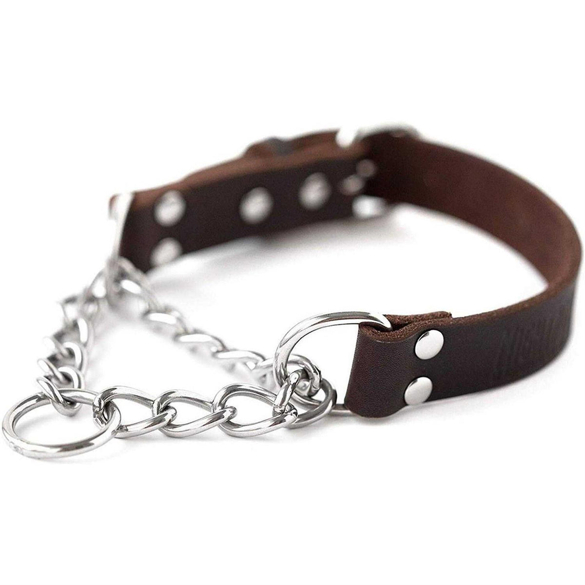 Leather Martingale Collar E80254