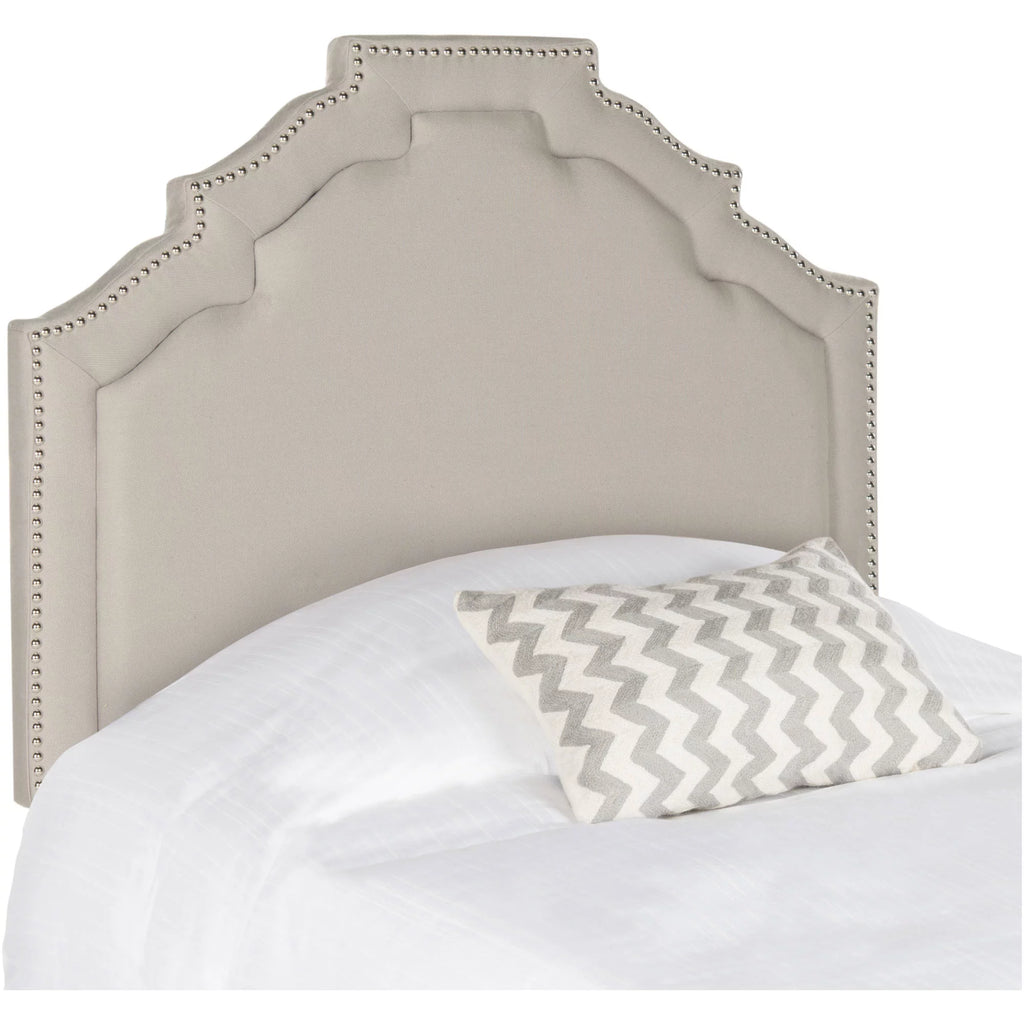 Twin Taupe Upholstered Headboard W814