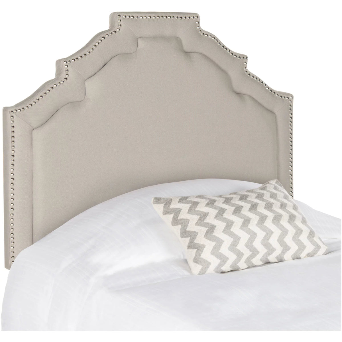 Twin Taupe Upholstered Headboard W814