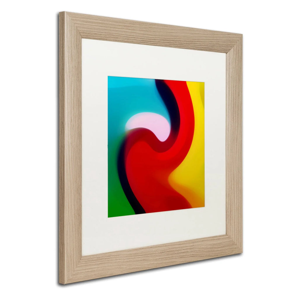 Canvas Art by Amy Vangsgard White Matte Wood Frame E595333