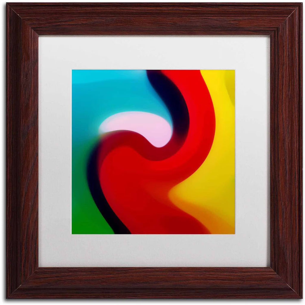 Canvas Art by Amy Vangsgard White Matte Wood Frame E595333