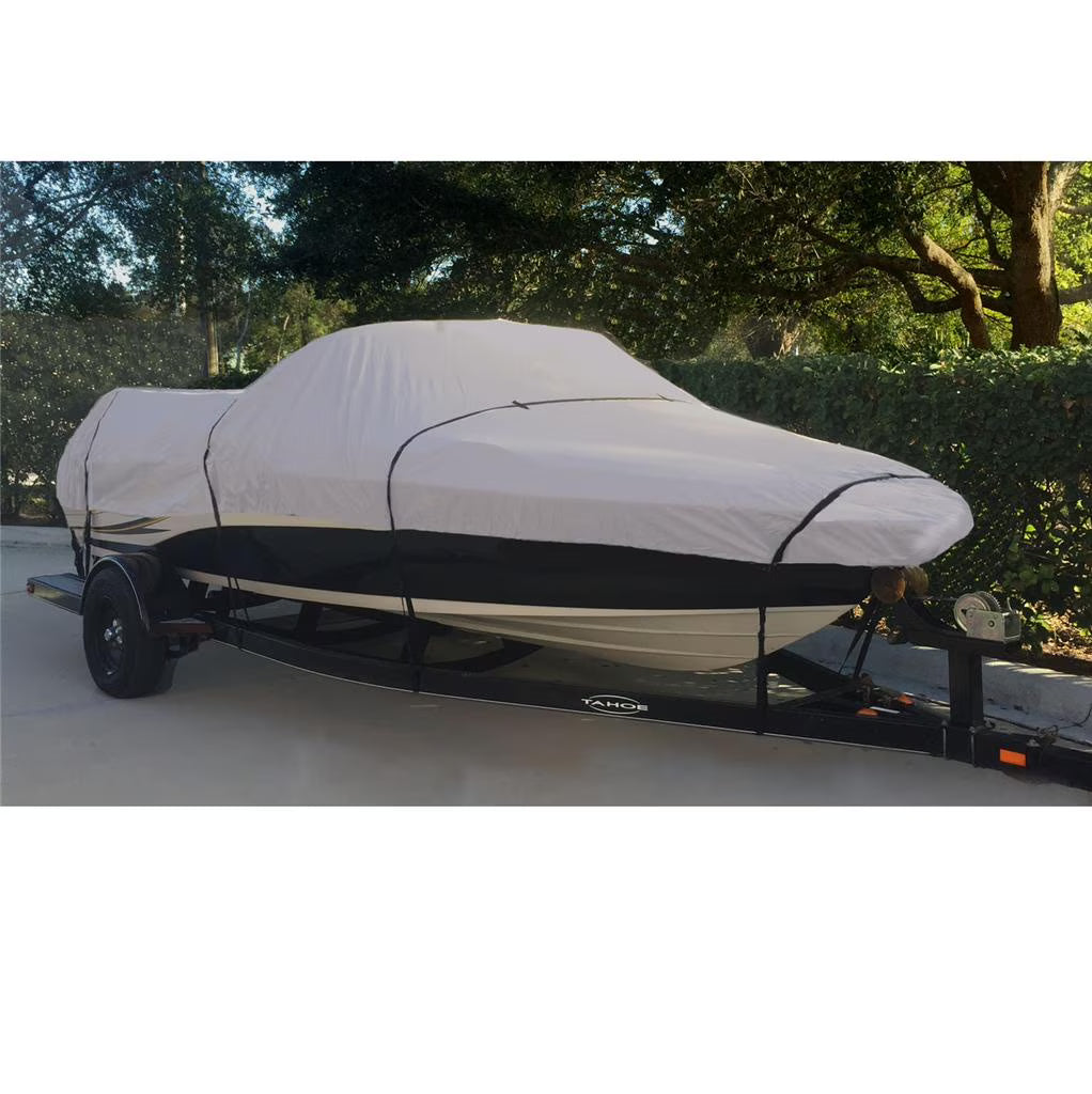 Boat Cover for Crestliner Muskie Pro 14W O/B 1984-1985 Q4350
