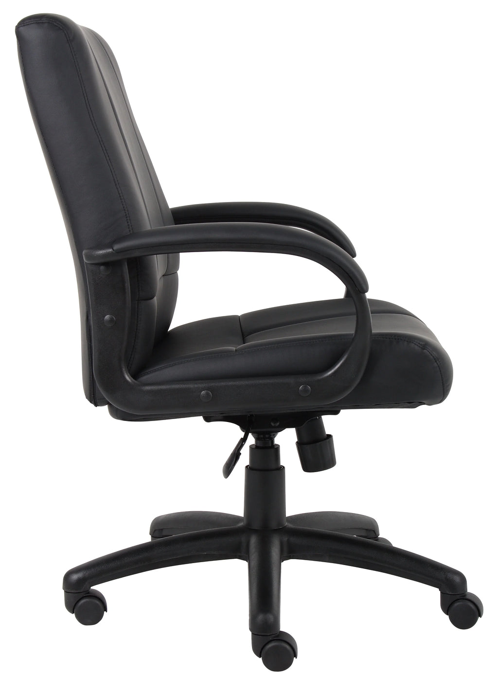 Black Mid-back Leather Executive Chair E26612