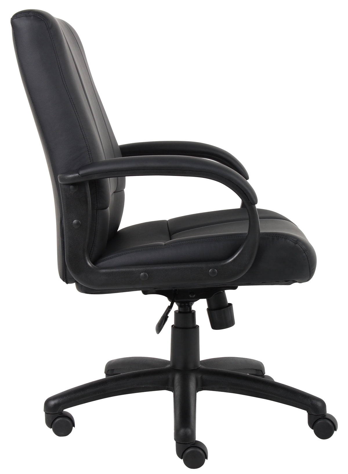 Black Mid-back Leather Executive Chair E26612
