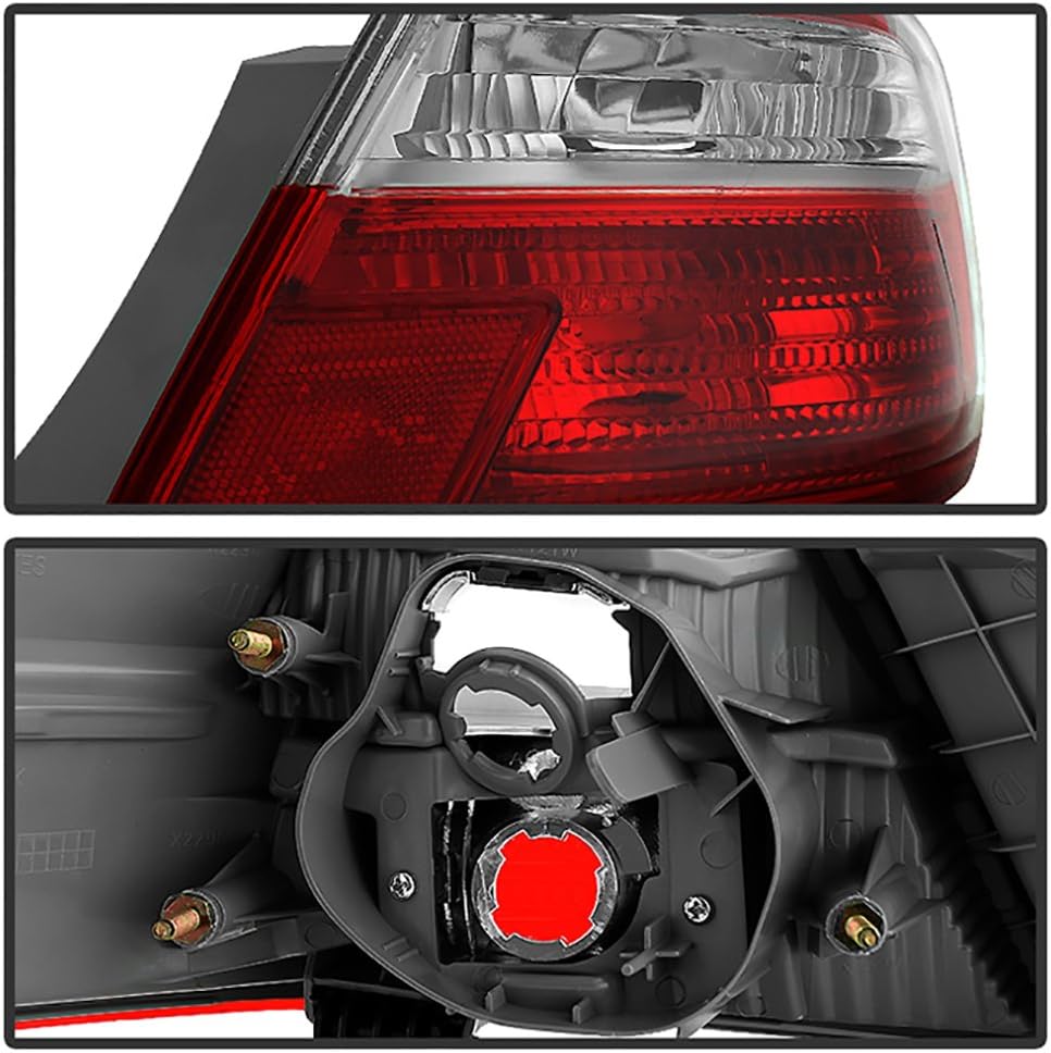 Right Tail Light Lamp Red Lens Passenger Side M3166