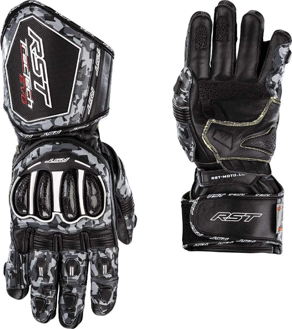 Grey Camo Black Gloves S357420