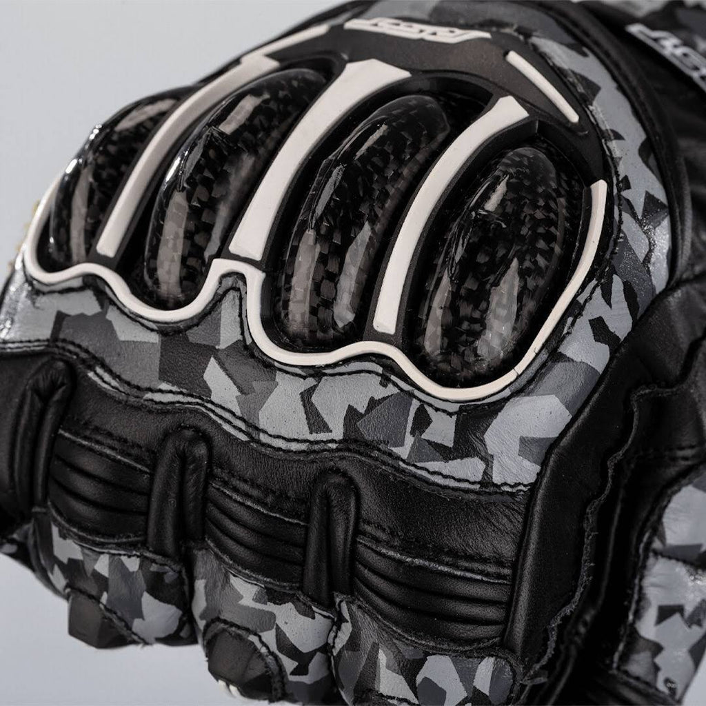 Grey Camo Black Gloves S357420