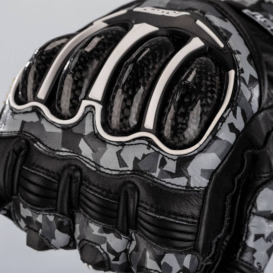 Grey Camo Black Gloves S357420
