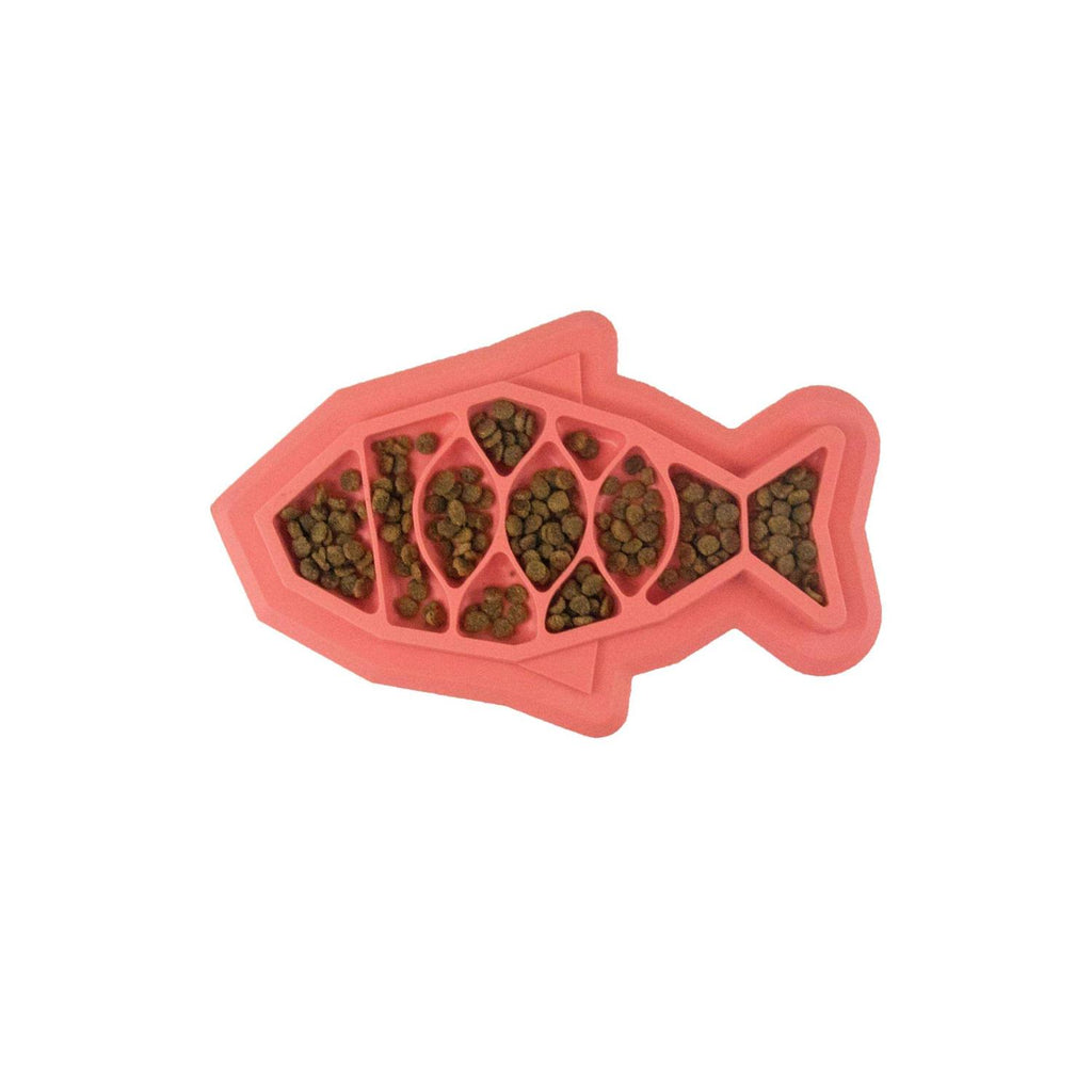 Fishie Fun Feed Mat Cat Feeder T9271
