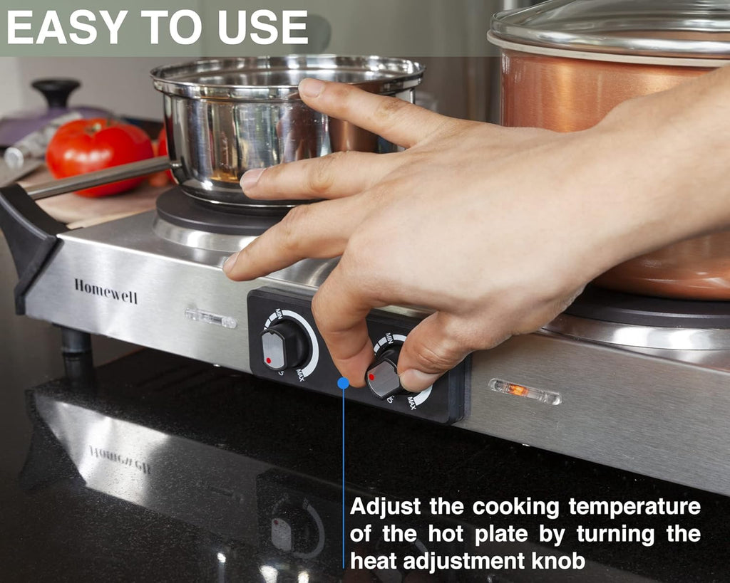 Electric Cast Iron Hot Plate Pack of 2 N452