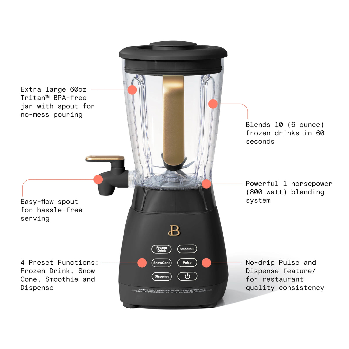 60 oz 4-Speed Frozen Drink Maker A69321