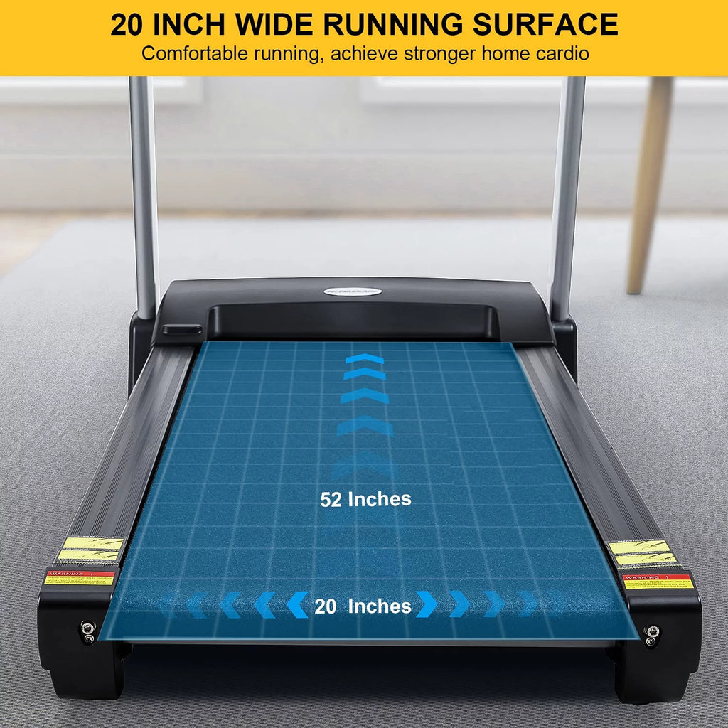 3HP Folding Treadmill with Auto Incline J40047