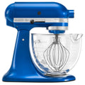 Electric Blue 5 Quart Stand Mixer with Glass Bowl L145