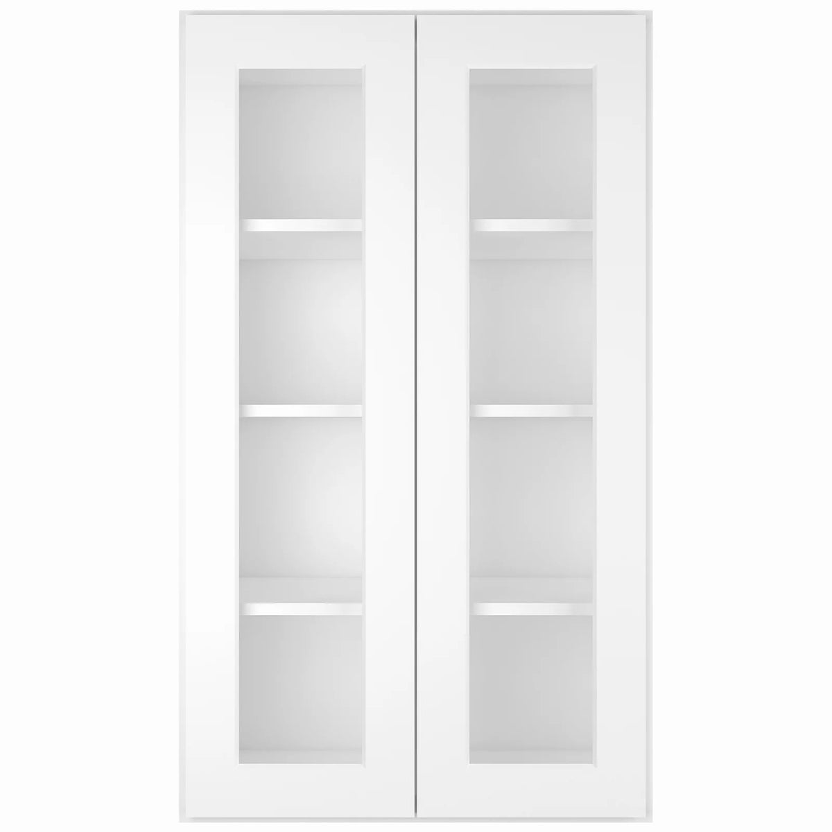 Shaker White Plywood Wall Kitchen Cabinet R30256