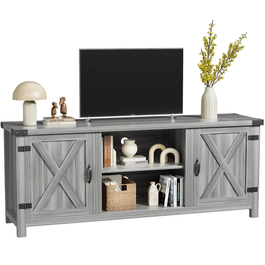 58 Modern Farmhouse Two-Door TV Stand E94770