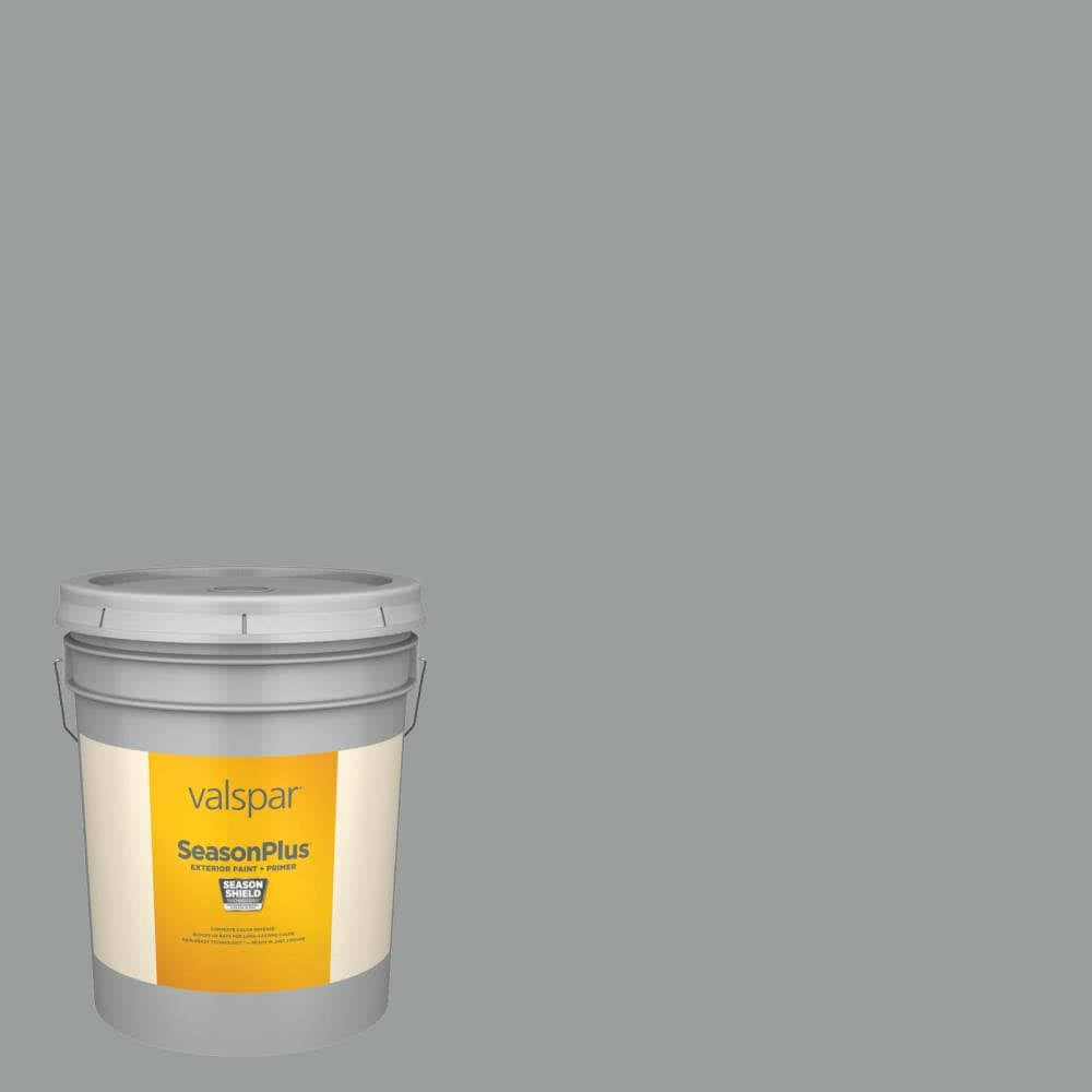 Satin Stone Mason Gray Exterior Paint (5-Gallon) I312624