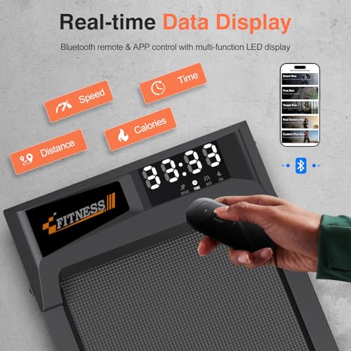Walking Pad Treadmill with LED Display V9897