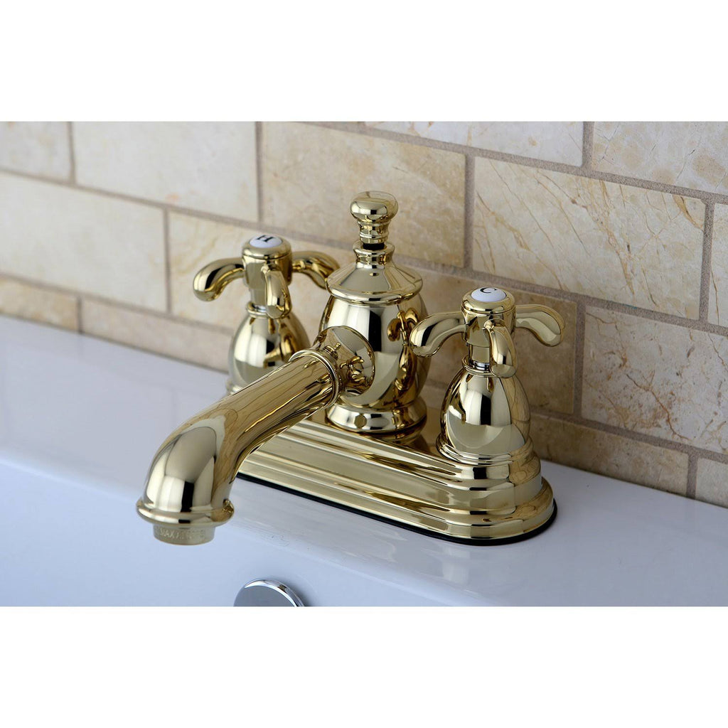 4x22 Centerset Bathroom Faucet, Brushed Nickel U89983