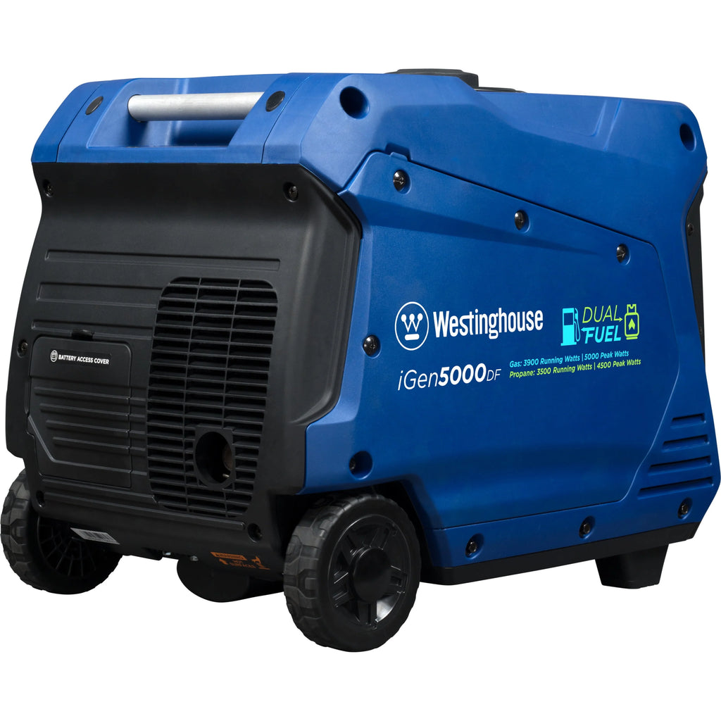 5000 Peak Watt Dual Fuel Portable Inverter Generator V9921