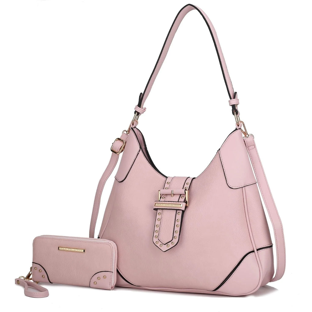 Women's Shoulder Handbag & Matching Wallet 2 Piece Set M188