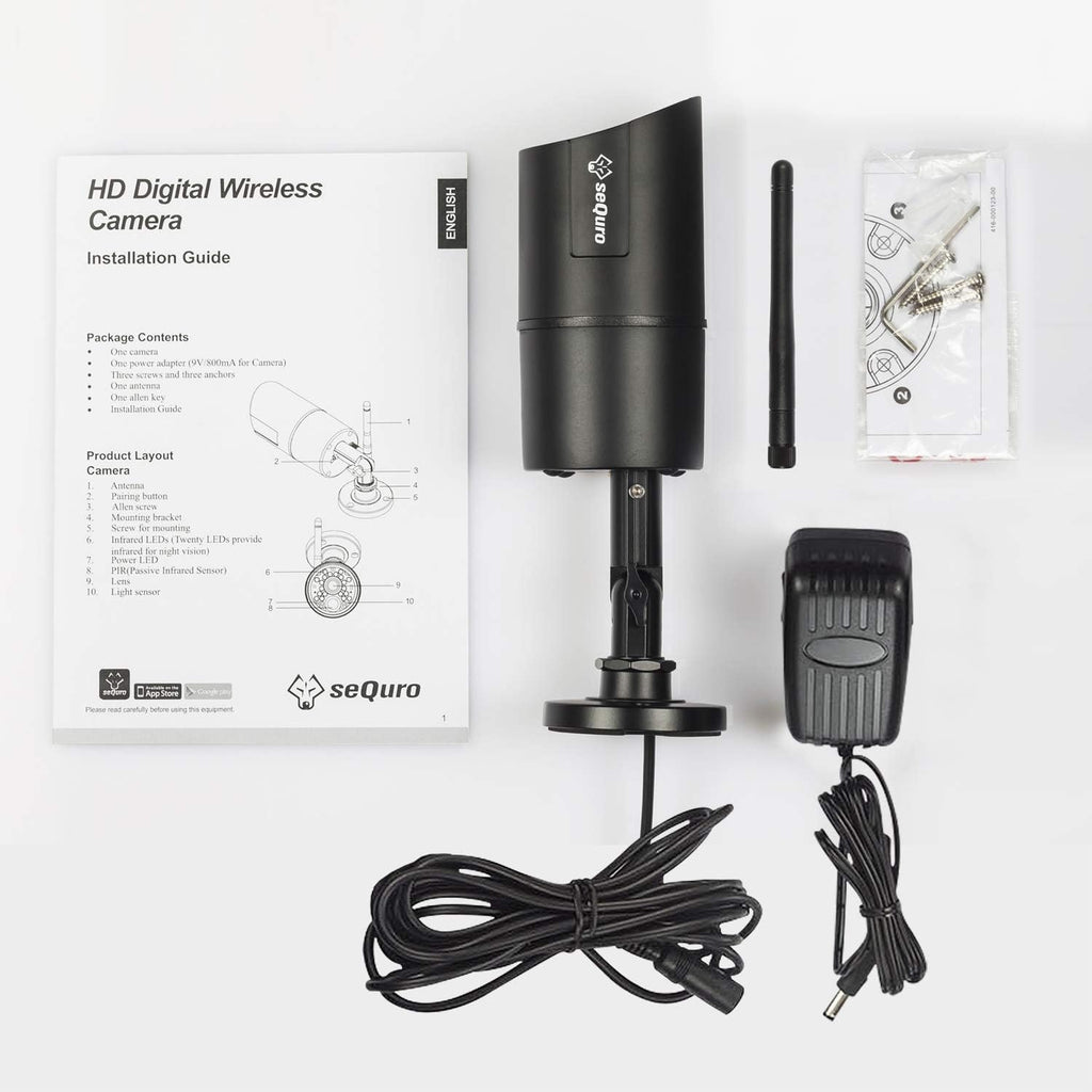 Black Weatherproof IP66 Bullet Camera B5906