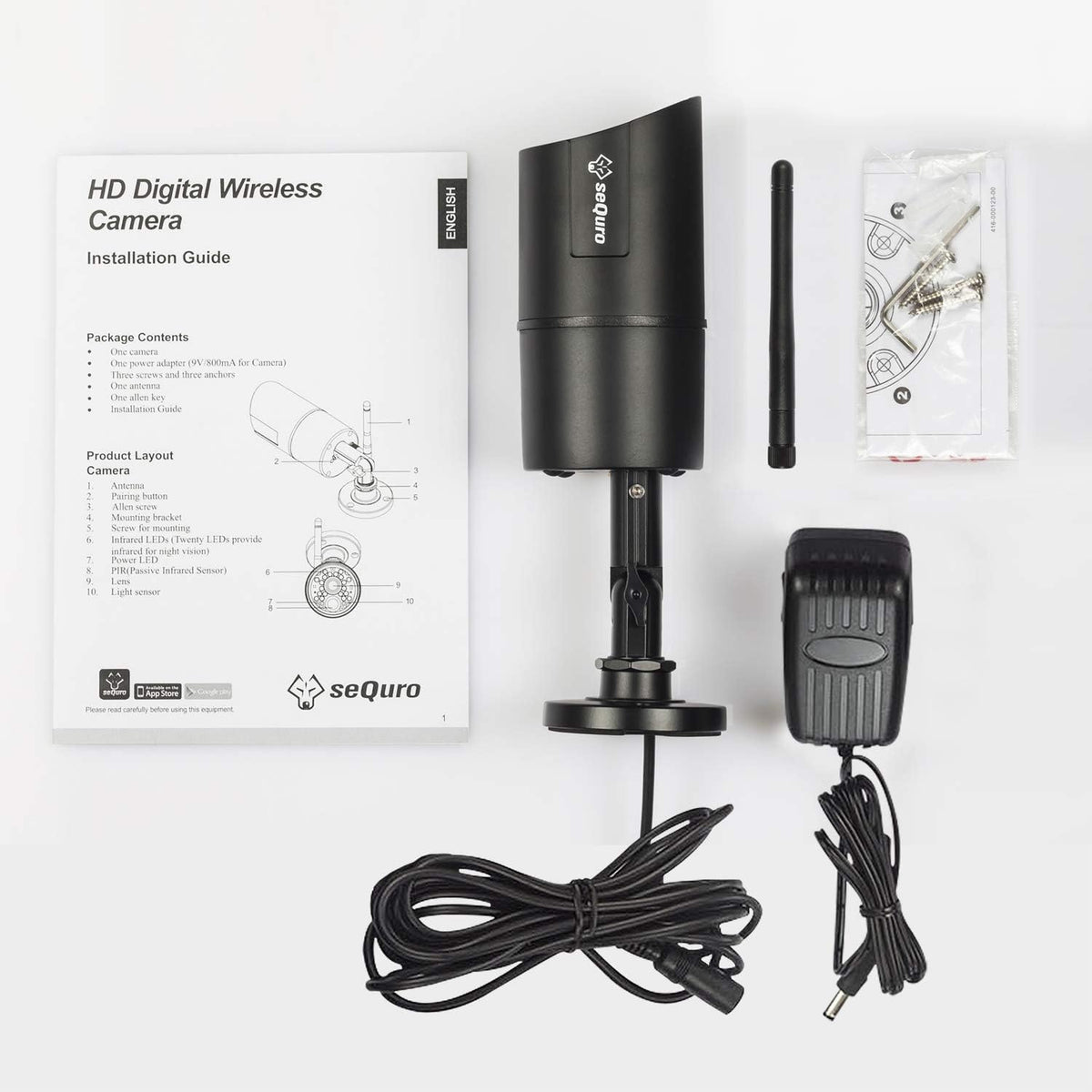 Black Weatherproof IP66 Bullet Camera B5906