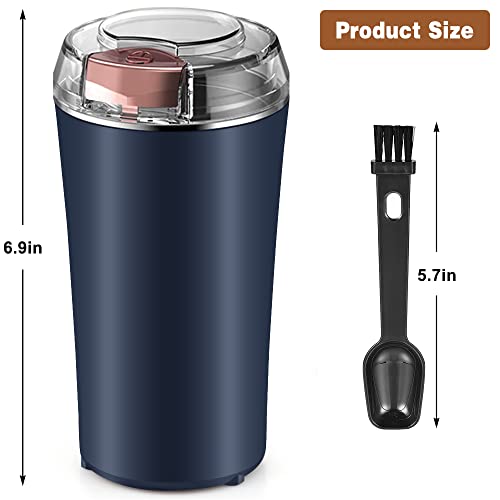 Stainless Steel Coffee Grinder (WHITE) Q80031