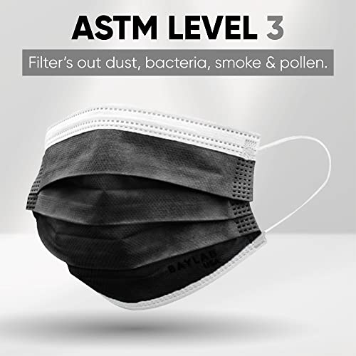 Disposable Face Masks, ASTM 3, 3 Layer, 50 Pack C158