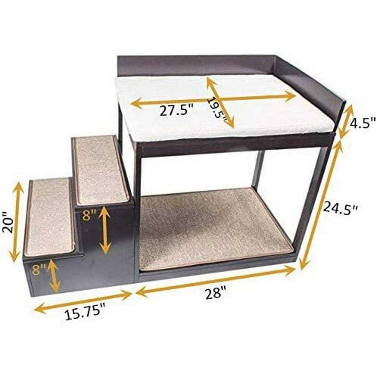 Multi-Level Bed & Step System for Dogs Cats Q2679